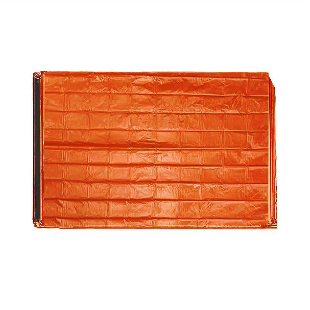 Sac de dormit termic, turistic, Springos, portocaliu, impermeabil, 212x90 cm