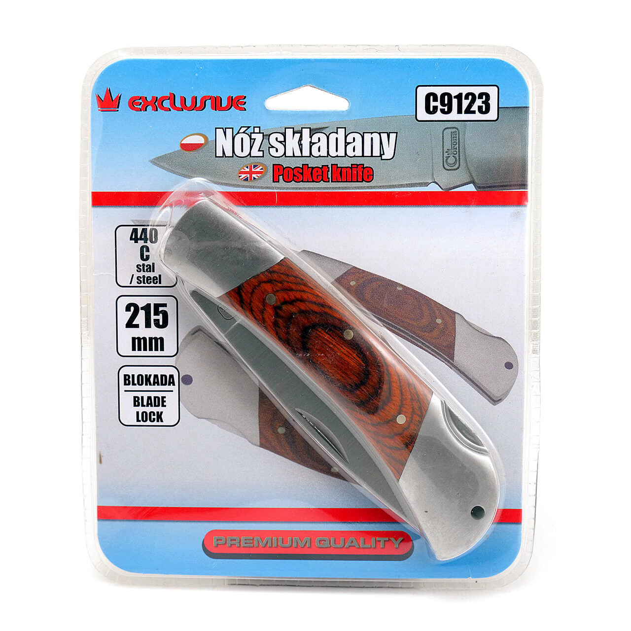 Briceag, cutit rabatabil de buzunar 215mm 215 mm