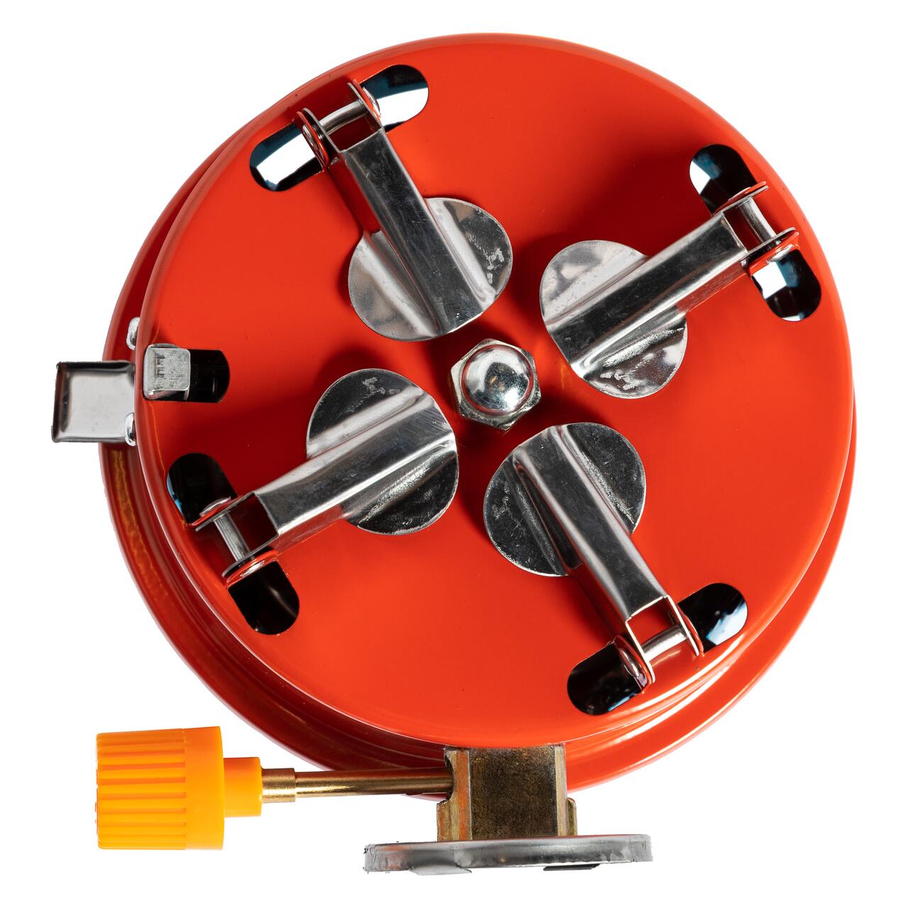 Aragaz camping, Micul Fermier, pliabil, 2800 W, un arzator, aprindere piezo-electrica, 205x100 mm