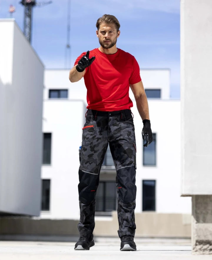 Pantaloni ARDON®CREATRON®Camo negru