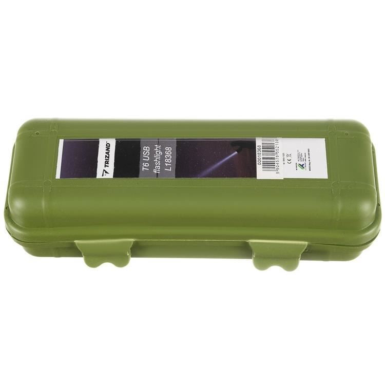 Lanterna aluminiu, LED CREE, Powerbank, zoom, 5 W, USB, Trizand