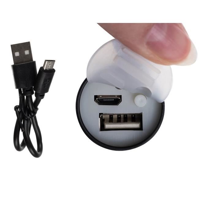 Lanterna aluminiu, LED CREE, Powerbank, zoom, 5 W, USB, Trizand