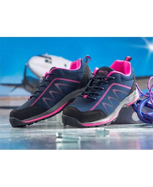 Pantofi drumetie damă Bloom bleumarin-roz - Hai-afara.com I Echipament de trekking, drumeții, cățărări, outdoor