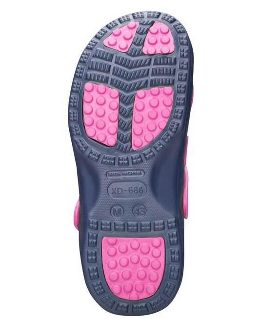 Papuci damă tip Crocs Marine bleumarin/roz - Hai-afara.com I Echipament de trekking, drumeții, cățărări, outdoor