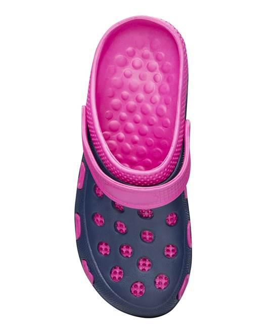 Papuci damă tip Crocs Marine bleumarin/roz - Hai-afara.com I Echipament de trekking, drumeții, cățărări, outdoor