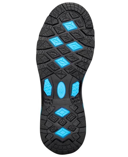 Pantofi drumeție dama Bloom negru-albastru - Hai-afara.com I Echipament de trekking, drumeții, cățărări, outdoor