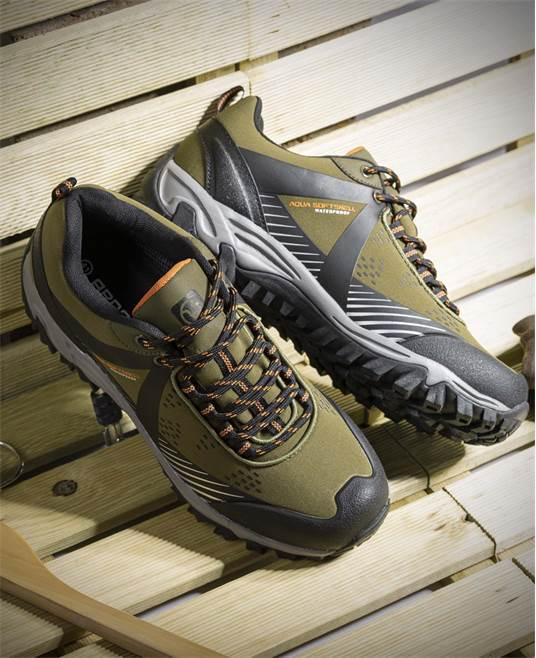 Pantofi drumeție unisex Force kaki - Hai-afara.com I Echipament de trekking, drumeții, cățărări, outdoor