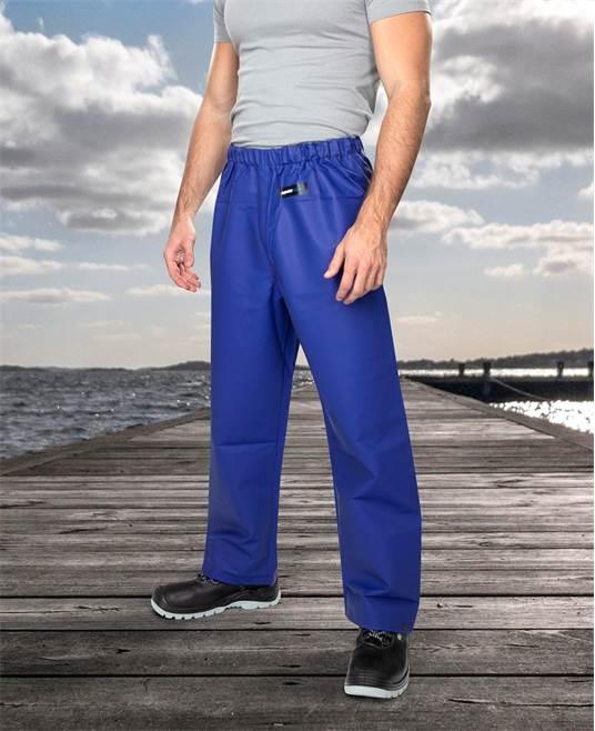 Pantaloni ploaie unisex AAQ albaștri - Hai-afara.com I Echipament de trekking, drumeții, cățărări, outdoor