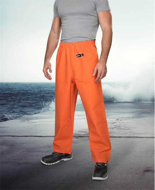 Pantaloni ploaie unisex AAQ portocalii - Hai-afara.com I Echipament de trekking, drumeții, cățărări, outdoor