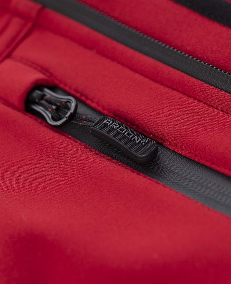 Jachetă de iarna softshell ARDON®SPIRIT WINTER roșie - Hai-afara.com I Echipament pentru trekking, drumeții, cățărări, outdoor