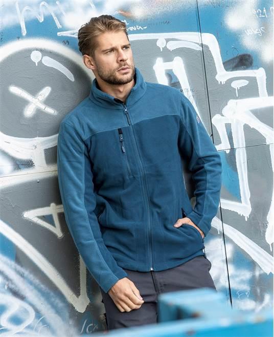 Jachetă unisex fleece Michael albastră - Hai-afara.com I Echipament de trekking, drumeții, cățărări, outdoor