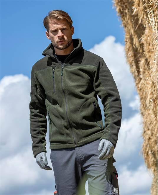Jachetă unisex fleece Michael verde - Hai-afara.com I Echipament de trekking, drumeții, cățărări, outdoor