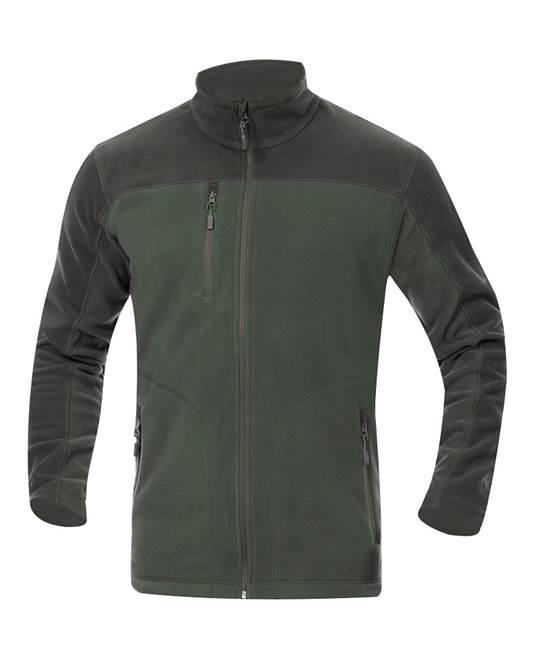 Jachetă unisex fleece Michael verde - Hai-afara.com I Echipament de trekking, drumeții, cățărări, outdoor