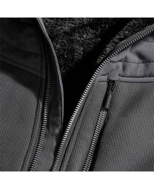 Jacheta iarnă bărbați Hybrid gri - Hai-afara.com I Echipament de trekking, drumeții, cățărări, outdoor