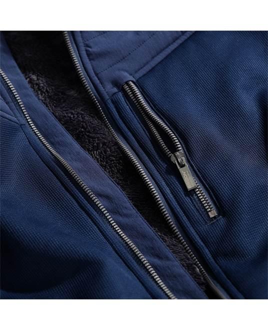 Jacheta iarnă bărbați Hybrid albastra - Hai-afara.com I Echipament de trekking, drumeții, cățărări, outdoor