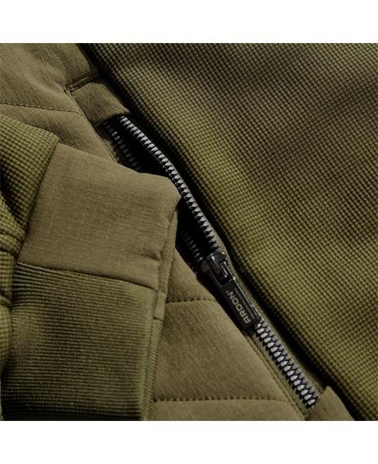Jachetă iarna bărbați Hybrid kaki - Hai-afara.com I Echipament de trekking, drumeții, cățărări, outdoor