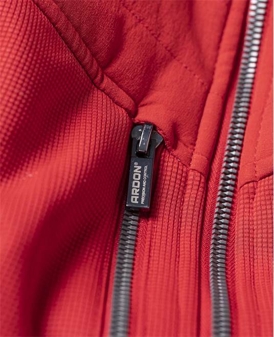 Jachetă de iarnă pentru bărbați ARDON®HYBRID roșie - Hai-afara.com I Echipament pentru trekking, drumeții, cățărări, outdoor