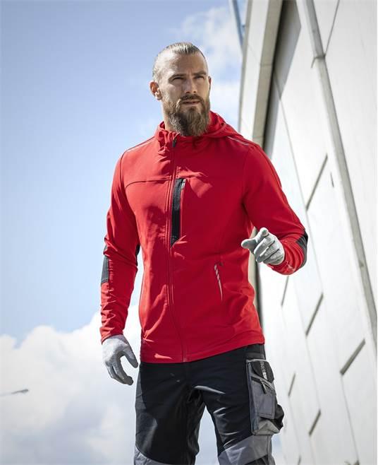 Jachetă softshell Breeffidry roșie - Hai-afara.com I Echipament de trekking, drumeții, cățărări, outdoor