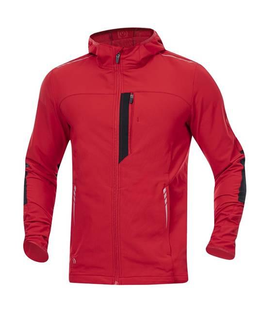 Jachetă softshell Breeffidry roșie - Hai-afara.com I Echipament de trekking, drumeții, cățărări, outdoor