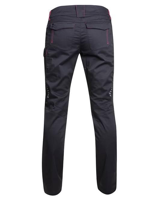 Pantaloni damă Floret negru-roz - Hai-afara.com I Echipament de trekking, drumeții, cățărări, outdoor