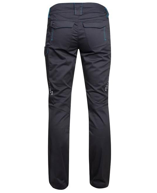 Pantaloni damă Floret negru-bleu - Hai-afara.com I Echipament de trekking, drumeții, cățărări, outdoor