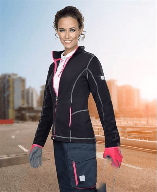 Jachetă damă polar Floret negru - Hai-afara.com I Echipament de trekking, drumeții, cățărări, outdoor