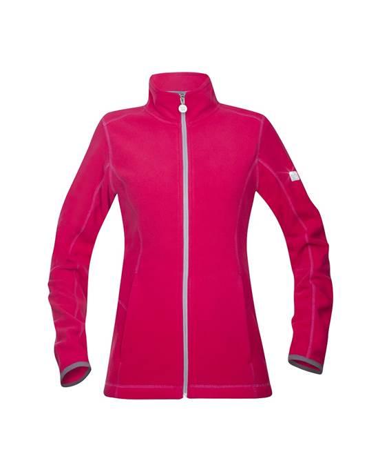 Jachetă damă polar Floret roz - Hai-afara.com I Echipament de trekking, drumeții, cățărări, outdoor