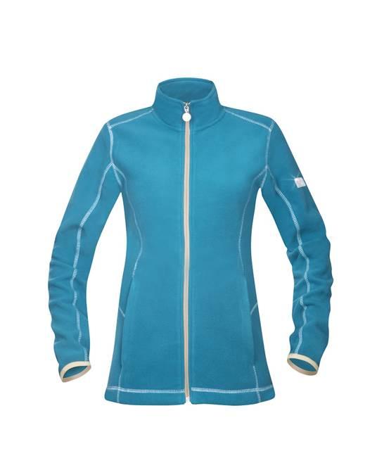 Jachetă damă polar Floret albastru - Hai-afara.com I Echipament de trekking, drumeții, cățărări, outdoor