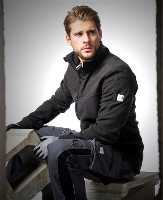 Jachetă Softfleece unisex Combo negru - Hai-afara.com I Echipament de trekking, drumeții, cățărări, outdoor