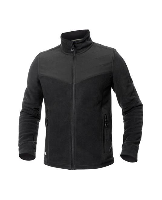 Jachetă Softfleece unisex Combo negru - Hai-afara.com I Echipament de trekking, drumeții, cățărări, outdoor