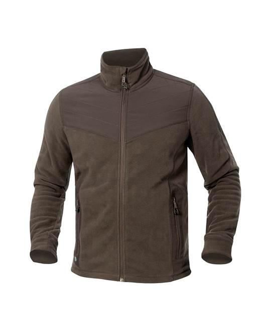 Jachetă Softfleece unisex Combo maro - Hai-afara.com I Echipament de trekking, drumeții, cățărări, outdoor