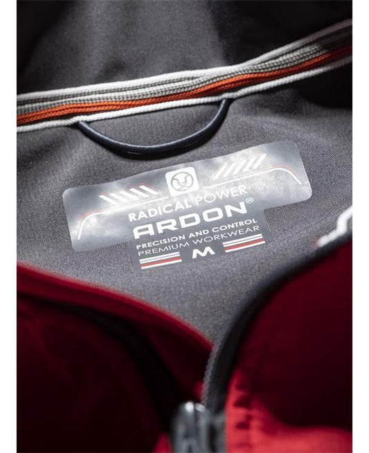 Jachetă bărbați softshell Vision roșie - Hai-afara.com I Echipament de trekking, drumeții, cățărări, outdoor