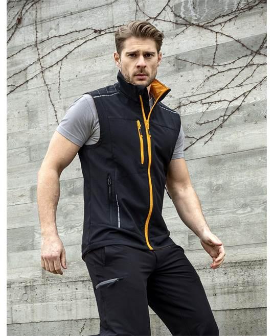 Vestă softshell Vision neagră - Hai-afara.com I Echipament de trekking, drumeții, cățărări, outdoor