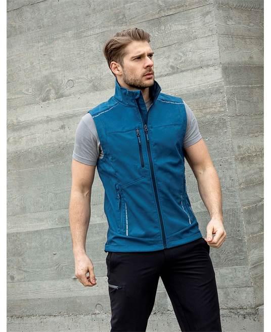 Vestă softshell Vision albastră - Hai-afara.com I Echipament de trekking, drumeții, cățărări, outdoor