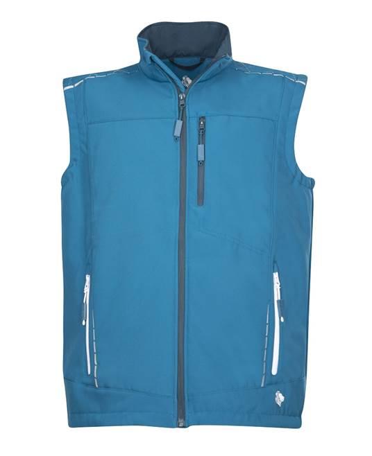Vestă softshell Vision albastră - Hai-afara.com I Echipament de trekking, drumeții, cățărări, outdoor