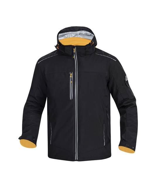 Jachetă iarnă bărbați softshell Vision negru - Hai-afara.com I Echipament de trekking, drumeții, cățărări, outdoor