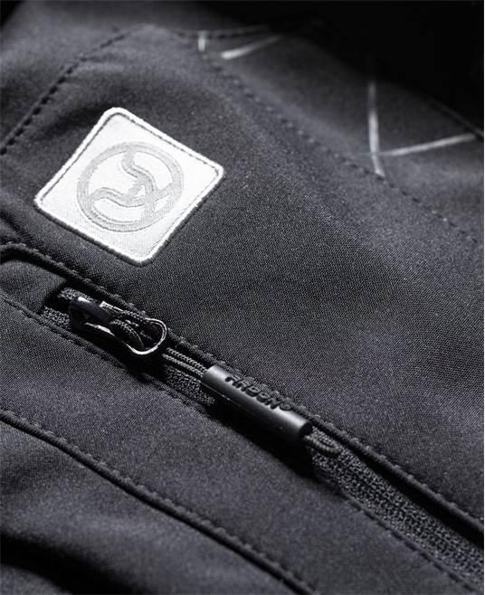 Jachetă iarnă bărbați softshell Vision negru - Hai-afara.com I Echipament de trekking, drumeții, cățărări, outdoor
