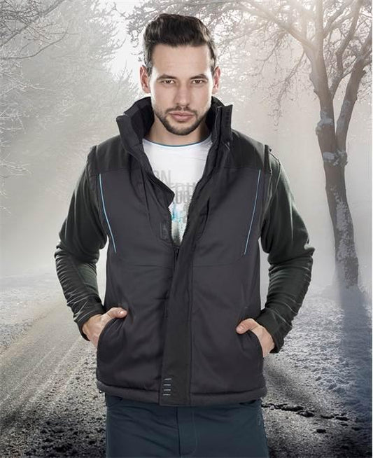 Vestă unisex iarnă 4TEch gri - Hai-afara.com I Echipament de trekking, drumeții, cățărări, outdoor