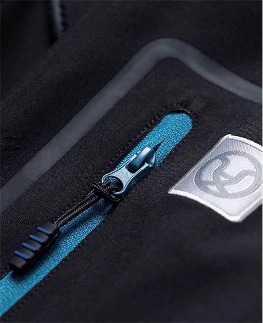 Jachetă bărbați softshell 4Tech neagră - Hai-afara.com I Echipament de trekking, drumeții, cățărări, outdoor