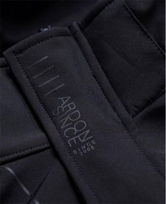 Jachetă bărbați softshell 4Tech neagră - Hai-afara.com I Echipament de trekking, drumeții, cățărări, outdoor