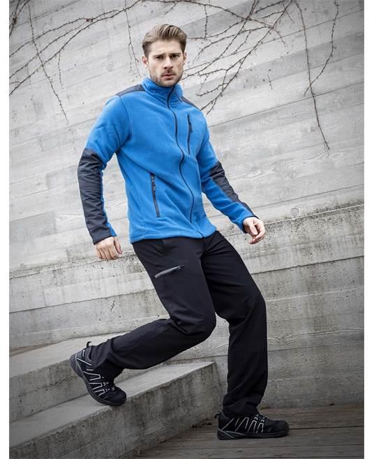Jacheta unisex fleece 4Tech albastru - Hai-afara.com I Echipament de trekking, drumeții, cățărări, outdoor