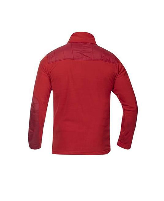 Jachetă unisex fleece 4Tech roșie - Hai-afara.com I Echipament de trekking, drumeții, cățărări, outdoor