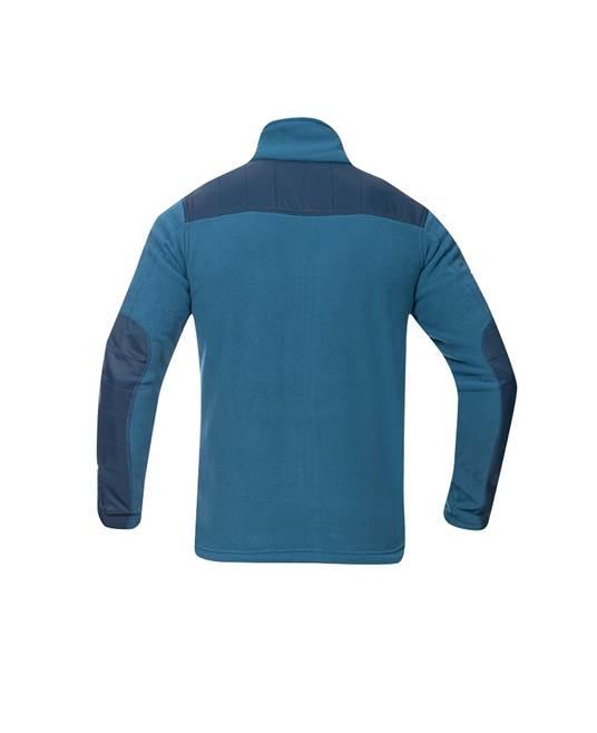Jachetă unisex fleece 4Tech albastru petrol - Hai-afara.com I Echipament de trekking, drumeții, cățărări, outdoor
