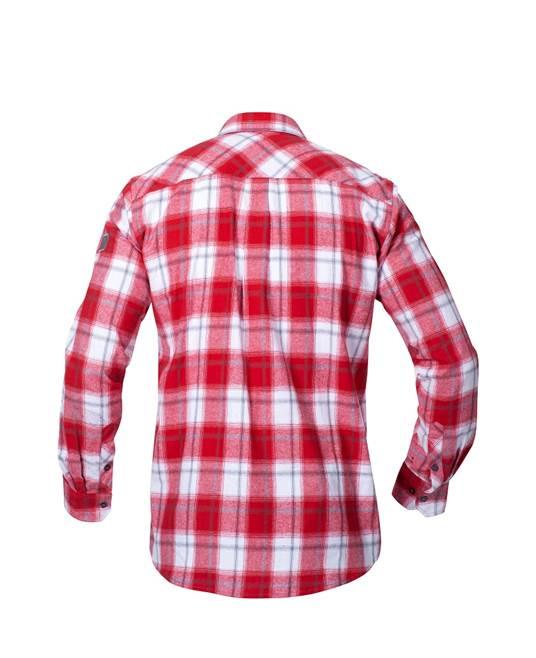 Cămașă Optiflanel roșie - Hai-afara.com I Echipament de trekking, drumeții, cățărări, outdoor