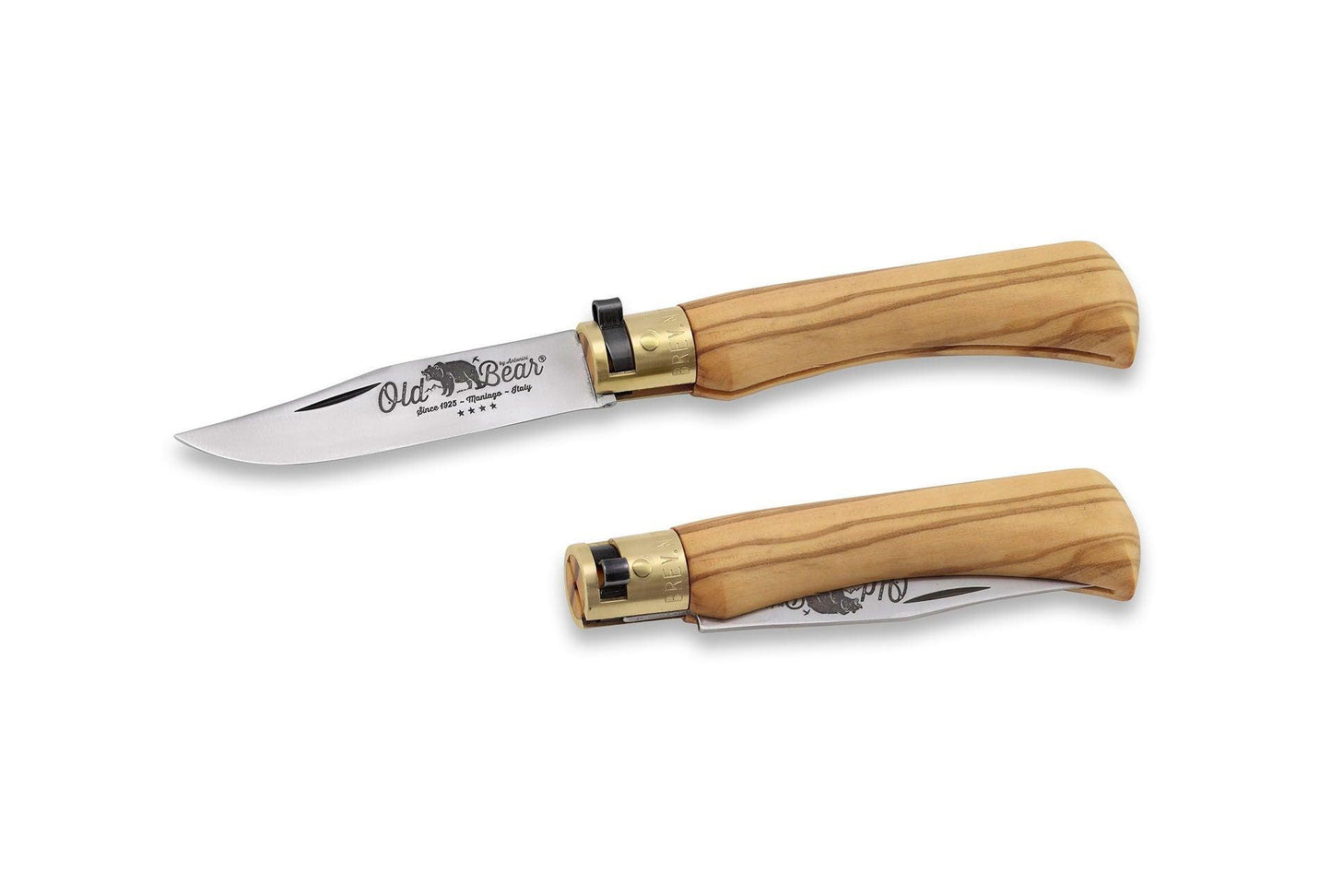 Briceag Old Bear Classic Olive wood - Hai-afara.com I Echipament de trekking, drumeții, cățărări, outdoor
