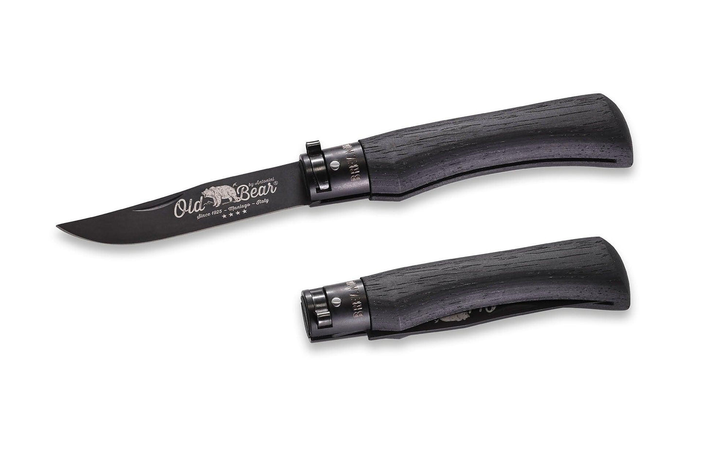 Briceag Old Bear Classic Total Black, lama 90 mm - Hai-afara.com I Echipament de trekking, drumeții, cățărări, outdoor