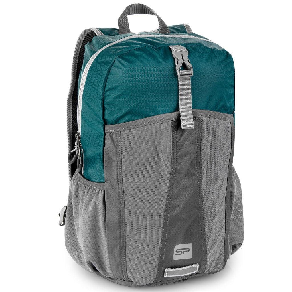 Rucsac 18 litri ripstop Spokey Hidden Peak, albastru / gri - Hai-afara.com I Echipament de trekking, drumeții, cățărări, outdoor