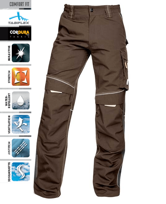 Pantaloni hidrofobizați Urban maro - Hai-afara.com I Echipament de trekking, drumeții, cățărări, outdoor