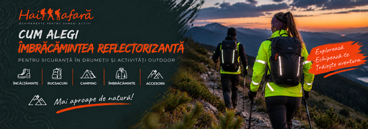 Îmbrăcăminte reflectorizantă pentru drumeții – ghid Hai Afară