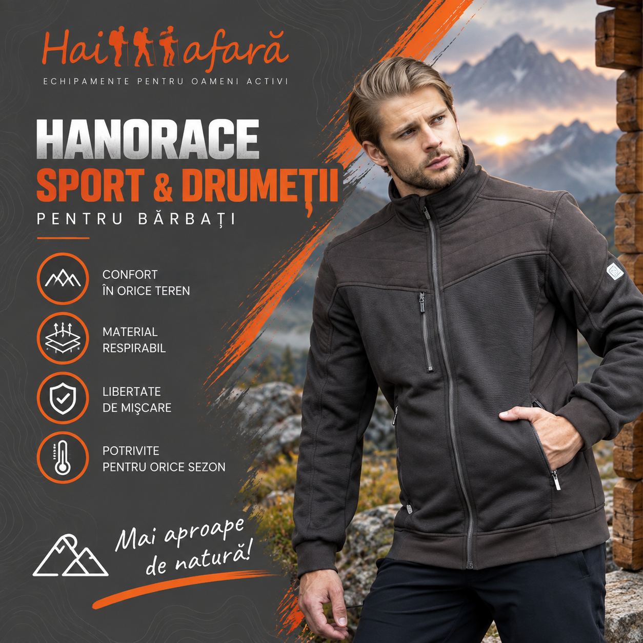 hanorace bărbați